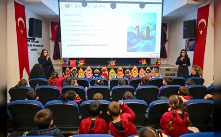 BORNOVA BELEDİYE BAŞKANI ÖMER EŞKİ: “SAĞLIKLI NESİLLER İÇİN OKULLARDAN BAŞLIYORUZ”