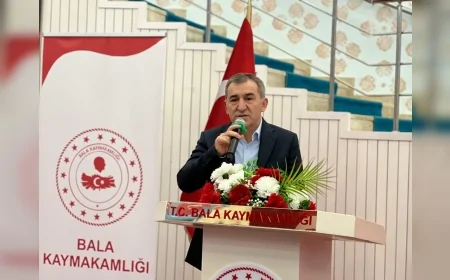 Bala Belediye Başkanı Ahmet Buran: “Şehit aileleri ve gazilerimiz başımızın tacıdır”
