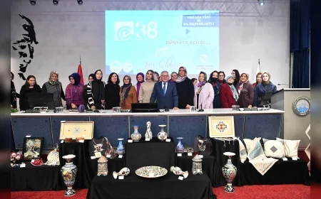Kayseri Büyükşehir’in e 38 Platformu Kadın Kooperatifleri ve El Emeği Ürünleri Dünya Pazarına Taşıyor