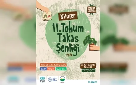 Nilüfer Belediyesi 11’inci Tohum Takas Şenliği’nde 30 Çeşit 15 Bin Yerel Tohumu Vatandaşlarla Buluşturacak
