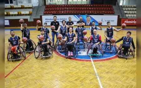 İzmir Büyükşehir Belediyesi Tekerlekli Sandalye Basketbol Takımı EuroCup2 Eleme Maçlarına Çıkıyor