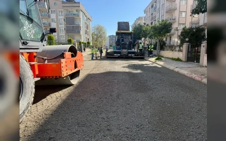 Aydın Büyükşehir Belediye Başkanı Özlem Çerçioğlu 17 İlçede Ulaşım Altyapısı Çalışmalarının Sürdüğünü Açıkladı