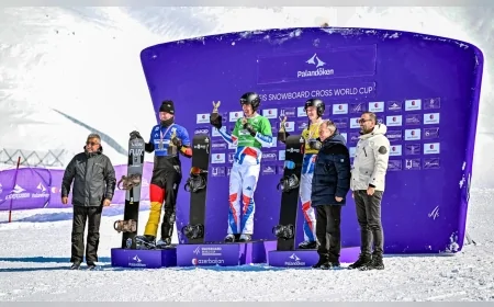 ERZURUM PALANDÖKEN’DE FIS SBX SNOWBOARD DÜNYA KUPASI TAMAMLANDI 15 ÜLKEDEN 300 SPORCU ZİRVE İÇİN YARIŞTI