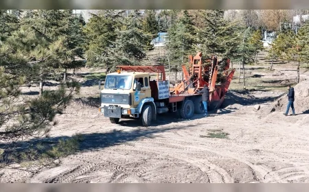 Kayseri’de Kartal Kavşağı Projesi Öncesi Ağaçlar Taşınıyor Büyükşehir Yeşil Dokuyu Koruma Çalışması Başlattı