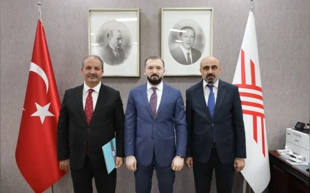 Sağlık-Sen Genel Başkanı Mahmut Faruk Doğan, YÖK Genel Sekreteri Batıkan Aksoy ile Üniversite Hastanelerindeki Teşvik Ek Ödeme Sorununu Görüştü