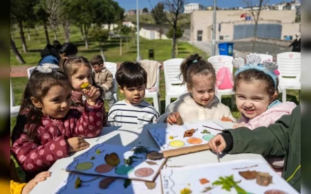 Bornova Belediyesi “Sınıfımız Orman, Oyunumuz Doğa” Atölyesiyle Çocukları Doğayla Buluşturdu