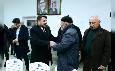 KAHRAMANKAZAN BELEDİYE BAŞKANI SELİM ÇIRPANOĞLU İMRENDİ MAHALLESİ’NDE VATANDAŞLARLA İFTAR SOFRASINDA BULUŞTU