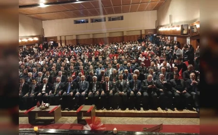 Çorum’da İstiklal Marşı’nın Kabulünün 105’inci Yılı Devlet Tiyatro Salonu’nda Düzenlenen Programla Anıldı
