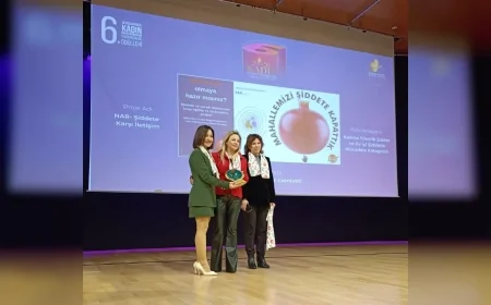 İZMİR GAZETECİLER CEMİYETİ’NİN NAR PROJESİ KADINA YÖNELİK ŞİDDETLE MÜCADELE KATEGORİSİNDE BİRİNCİLİK ÖDÜLÜ ALDI