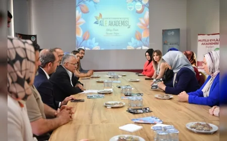 KAYSERİ BÜYÜKŞEHİR BELEDİYE BAŞKANI DR. MEMDUH BÜYÜKKILIÇ: “AİLE AKADEMİSİ İLE BİNLERCE AİLEYE DESTEK OLUYORUZ”