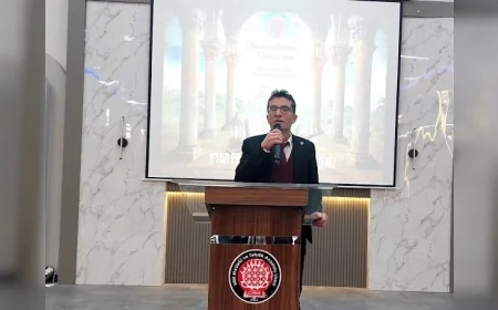 Çorum’da Altınokta Körler Derneği Üyeleri İftar Programında Bir Araya Geldi