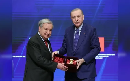 CUMHURBAŞKANI RECEP TAYYİP ERDOĞAN’IN EŞİ EMİNE ERDOĞAN: “ATATÜRK ULUSLARARASI BARIŞ ÖDÜLÜ’NÜN DÜNYADA BARIŞ UMUDUNU ÇOĞALTMASINI TEMENNİ EDİYORUM”