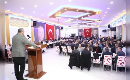Dodurga’da Gönül Sofrası İftarında Protokol ve Vatandaşlar Aynı Sofrada Buluştu