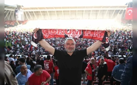 Çorum Belediye Başkanı Dr. Halil İbrahim Aşgın: “Gelin, kırmızı-siyah sevdamız için tribünleri dolduralım”