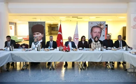 Çorum Valisi Ali Çalgan 14 Mart Tıp Bayramı’nda Sağlık Çalışanlarıyla İftar Sofrasında Buluştu