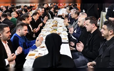 Çorum Belediyesi İftar Sofrası’nda Arca Çorum FK Rüzgarı Esti