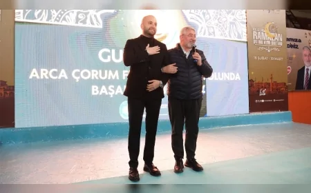 Çorum Belediyesi İftar Sofrası’nda Arca Çorum FK Rüzgarı Esti