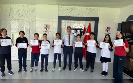 ANKARA GÖKKUŞAĞI KOLEJİ ÖĞRENCİLERİ TÜRKİYE MATEMATİK LİGİ’NDE 10 MADALYA KAZANARAK SİGMA MATH OLYMPICS DÜNYA FİNALLERİ’NE YÜKSELDİ