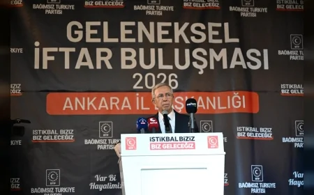 ANKARA BÜYÜKŞEHİR BELEDİYE BAŞKANI MANSUR YAVAŞ: “MUHALEFETİN YAN YANA GELMEMESİNİN ARTIK HİÇBİR MAZERETİ YOK”