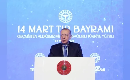 CUMHURBAŞKANI RECEP TAYYİP ERDOĞAN: “SAĞLIKTA ASLA KAPANMAYACAK TERTEMİZ BİR SAYFA AÇTIK”