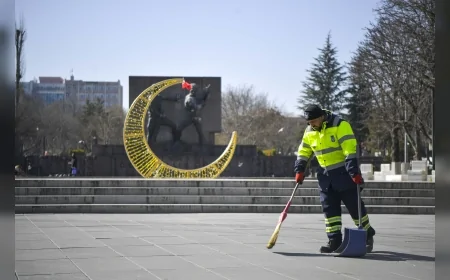 ANKARA BÜYÜKŞEHİR BELEDİYESİ RAMAZAN BAYRAMI ÖNCESİ KENT GENELİNDE TEMİZLİK SEFERBERLİĞİ BAŞLATTI