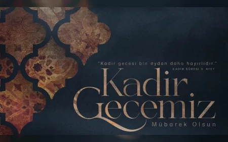 Cumhurbaşkanı Recep Tayyip Erdoğan’ın eşi Emine Erdoğan Kadir Gecesi mesajı yayımladı: “Dualarımız mazlumlara güç ve selamet getirsin”