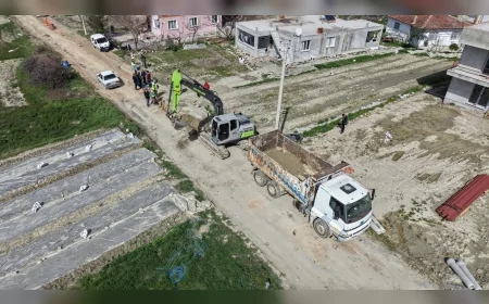 MASKİ Selendi’de Halılar ve Atatürk Mahallelerinde Altyapı Çalışması Başlattı