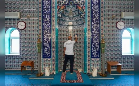 Maltepe Belediyesi Ramazan Bayramı öncesi ibadethanelerde temizlik seferberliği başlattı