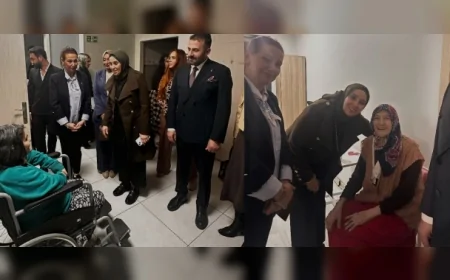 DEVA Partisi Genel Başkan Yardımcısı ve İstanbul Milletvekili Elif Esen Kardelen Bakım Merkezi’nde yaşlı ve engelli vatandaşlarla iftarda buluştu