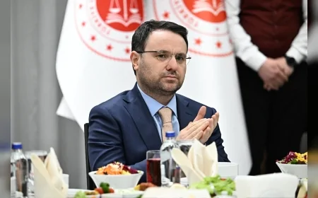 ADALET BAKANI AKIN GÜRLEK: “ADALET GÜÇLÜ OLDUĞUNDA DEVLET GÜÇLÜ OLUR”