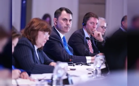 Çevre Şehircilik ve İklim Değişikliği Bakanı Murat Kurum: “COP31 sürecinde güçlü bir Avrupa ortaklığı kaçınılmazdır”