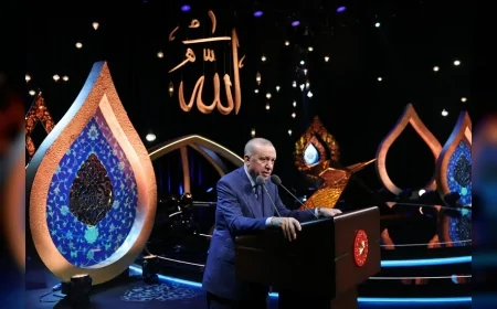 Cumhurbaşkanı Recep Tayyip Erdoğan: “Bölgemizin pek çok noktası savaşlar ve acılarla boğuşuyor”