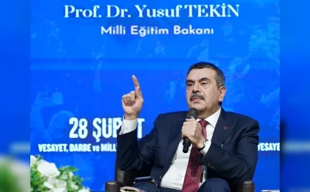 Millî Eğitim Bakanı Yusuf Tekin: “Çanakkale ruhu milletin istikbaline yön veren en güçlü mirastır”