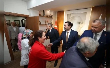 Şehzadeler Belediye Başkanı Hakan Şimşek Personelle Bayramlaşarak Birlik Mesajı Verdi