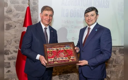 İzmir Büyükşehir Belediye Başkanı Dr. Cemil Tugay “Daha fazla Azerbaycanlıyı İzmir’de görmek istiyoruz”