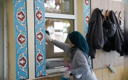 Tepebaşı Belediyesi Ramazan Bayramı Öncesi Camilerde Kapsamlı Temizlik Çalışmalarını Yoğunlaştırdı