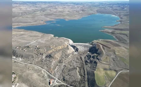 Çorum Belediyesi kuraklık riskine karşı barajlarda batimetrik ölçüm çalışmalarını başlattı