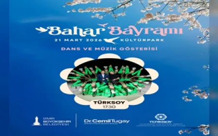 İzmir’de Bahar Bayramı Kültürpark’ta konser ve etkinliklerle kutlanacak