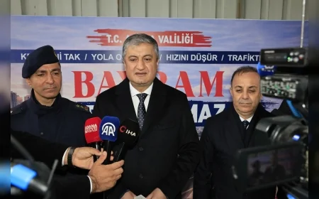 Adana Valisi Mustafa Yavuz: "2,3 milyon vatandaşımızın huzuru için 10 bin 660 personel sahada görev yapıyor"