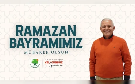 Mamak Belediye Başkanı Veli Gündüz Şahin Ramazan Bayramı Mesajında Birlik ve Dayanışma Vurgusu Yaptı