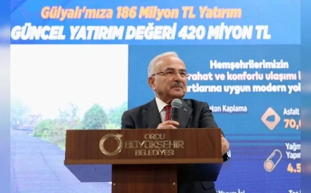 Ordu Büyükşehir Belediye Başkanı Dr. Mehmet Hilmi Güler: “Gülyalı’da yatırımları sürdürerek ortak kimlikle hareket edeceğiz”