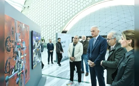 Kültür ve Turizm Bakanı Mehmet Nuri Ersoy: “Ankara’yı sanat yoluyla Türk dünyasına tanıtıyoruz”