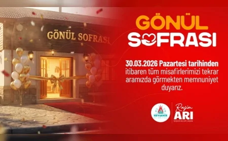 NEVŞEHİR BELEDİYESİ GÖNÜL SOFRASI RESTORANI 30 MART’TA YENİDEN HİZMETE AÇILIYOR