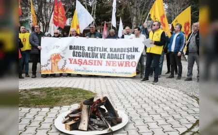 Eğitim Sen Çorum Şube Başkanı Kenan Sırma: “Nevruz’u mücadele ve dayanışma ruhuyla karşılıyoruz”