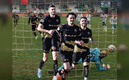 Çorum FK Iğdır Deplasmanında Kazandı Üst Üste Yedinci Galibiyetle Zirve Takibini Sürdürdü