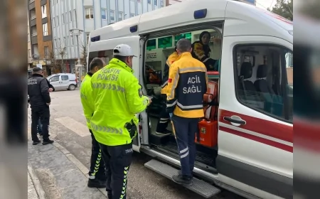 Çorum’da İki Otomobilin Çarpıştığı Kazada Bir Sürücü Yaralandı