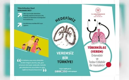 Çorum İl Sağlık Müdürlüğü: “Tüberkülozla mücadelede erken tanı ve düzenli tedavi hayati önem taşıyor”