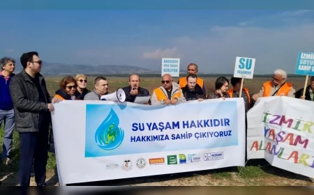 İzmir’de Meslek Odaları ve STK’lardan Dünya Su Günü Çağrısı “Su Yaşamdır, Suyumuza Sahip Çıkıyoruz”