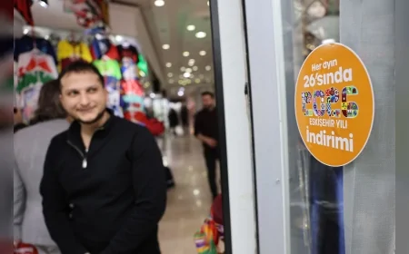 ESKİŞEHİR BÜYÜKŞEHİR BELEDİYESİ VE TİCARET ODASI İŞ BİRLİĞİYLE HER AYIN 26’SI İNDİRİM GÜNÜNE DÖNÜŞTÜ!