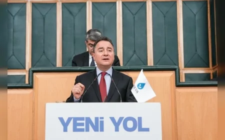 DEVA Partisi Genel Başkanı Ali Babacan: “İktidarı Filistin meselesinde daha aktif ve dinamik politika uygulamaya davet ediyorum”